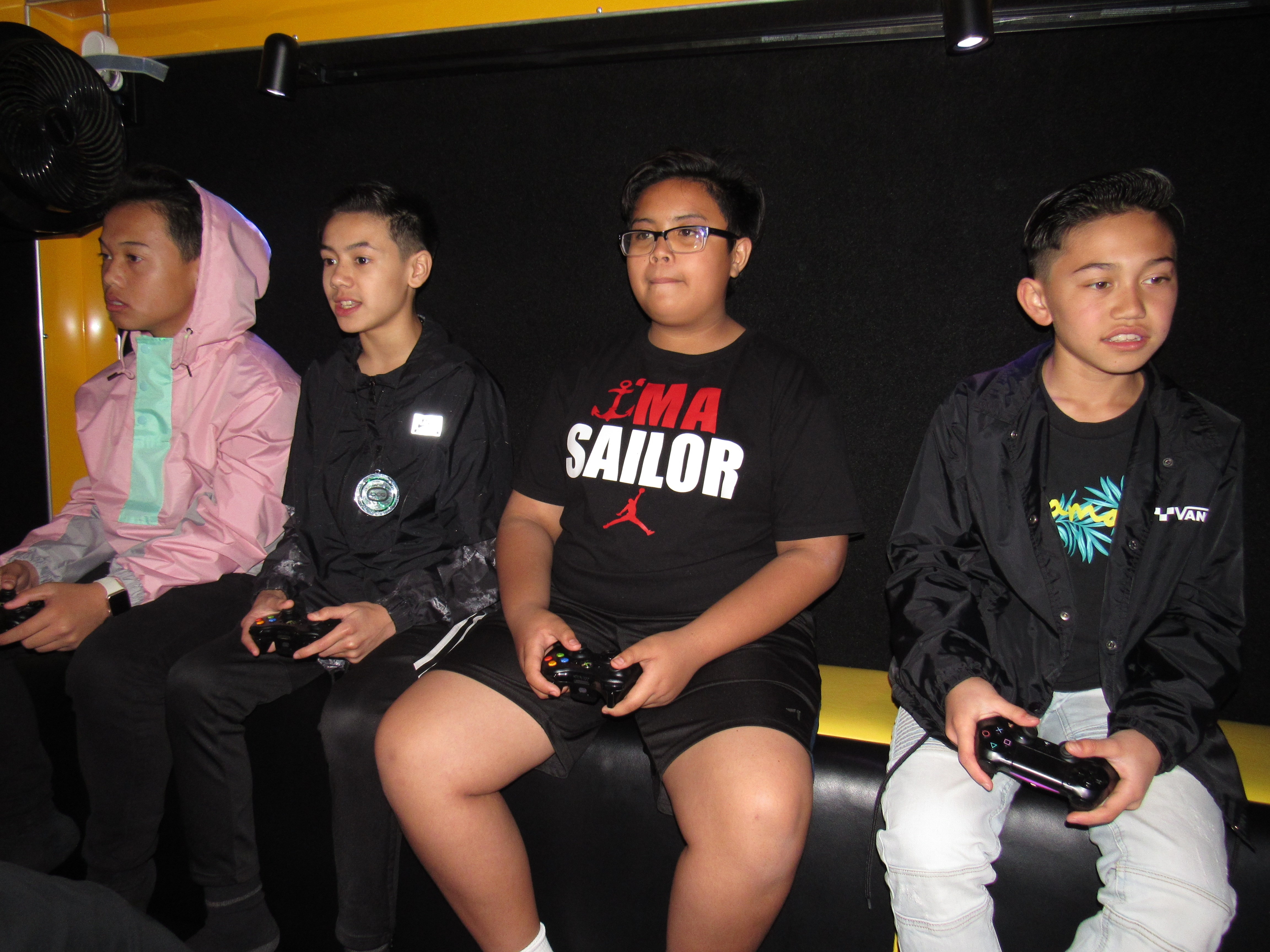 OUT OF COOUT OF CONTROL GAMING | MOBILE VIDEO GAME THEATER