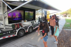 OUT OF COOUT OF CONTROL GAMING | MOBILE VIDEO GAME THEATER